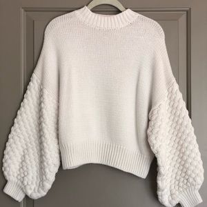 Cream Crewneck Sweater